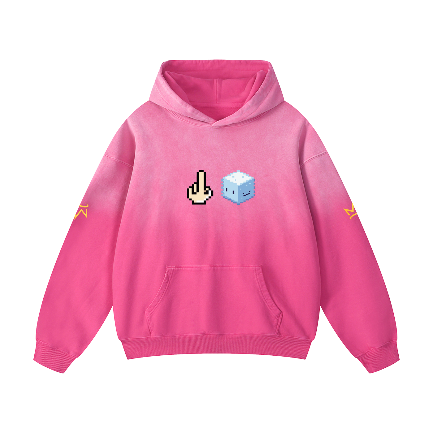 Sudadera con capucha extragrande F*CK ICE