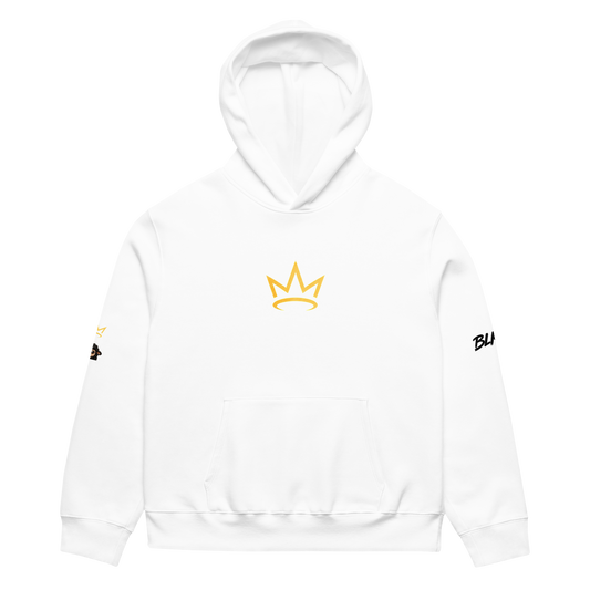 DIFFERENT BY DESIGN - CROWN HOODIE (WHITE)