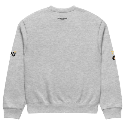 Oversized heavyweight sweatshirt