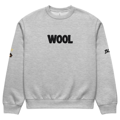 Oversized heavyweight sweatshirt