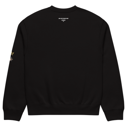 Oversized heavyweight sweatshirt