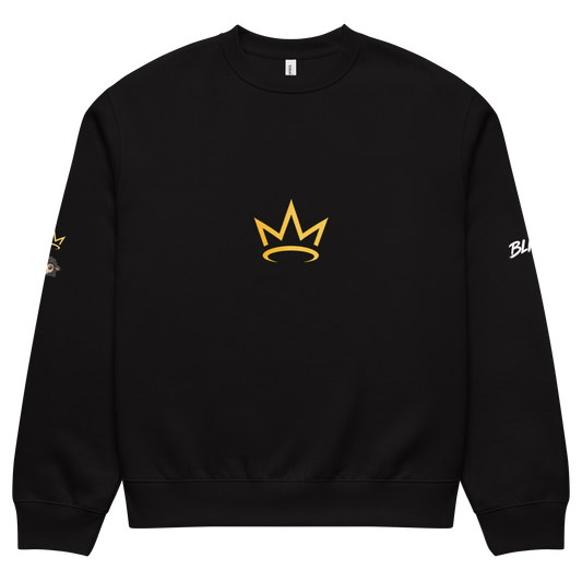DIFFERENT BY DESIGN - CROWN SWEATER (BLACK)