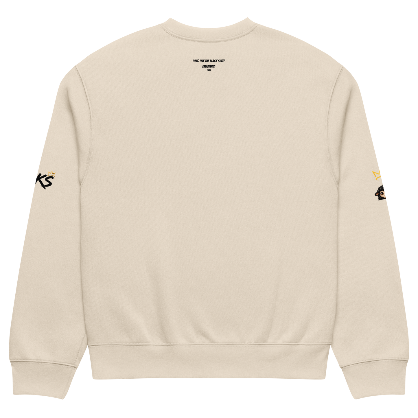 Oversized heavyweight sweatshirt