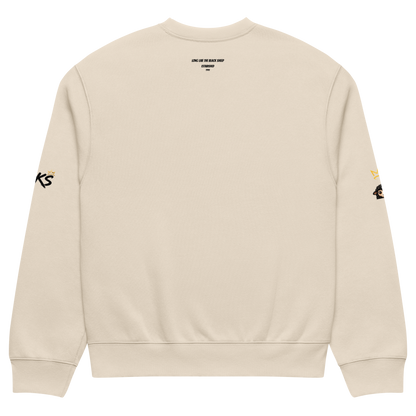 Oversized heavyweight sweatshirt