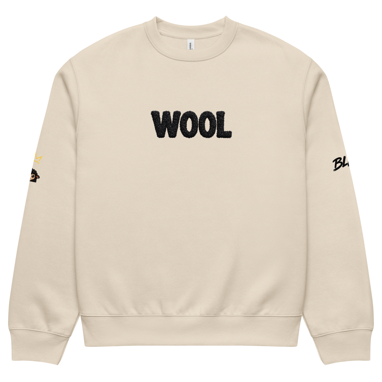 Oversized heavyweight sweatshirt