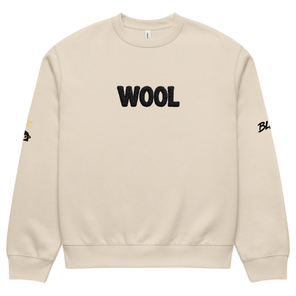 Oversized heavyweight sweatshirt