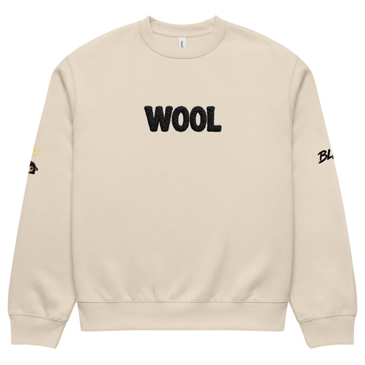 Oversized heavyweight sweatshirt