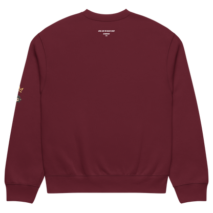 Oversized heavyweight sweatshirt