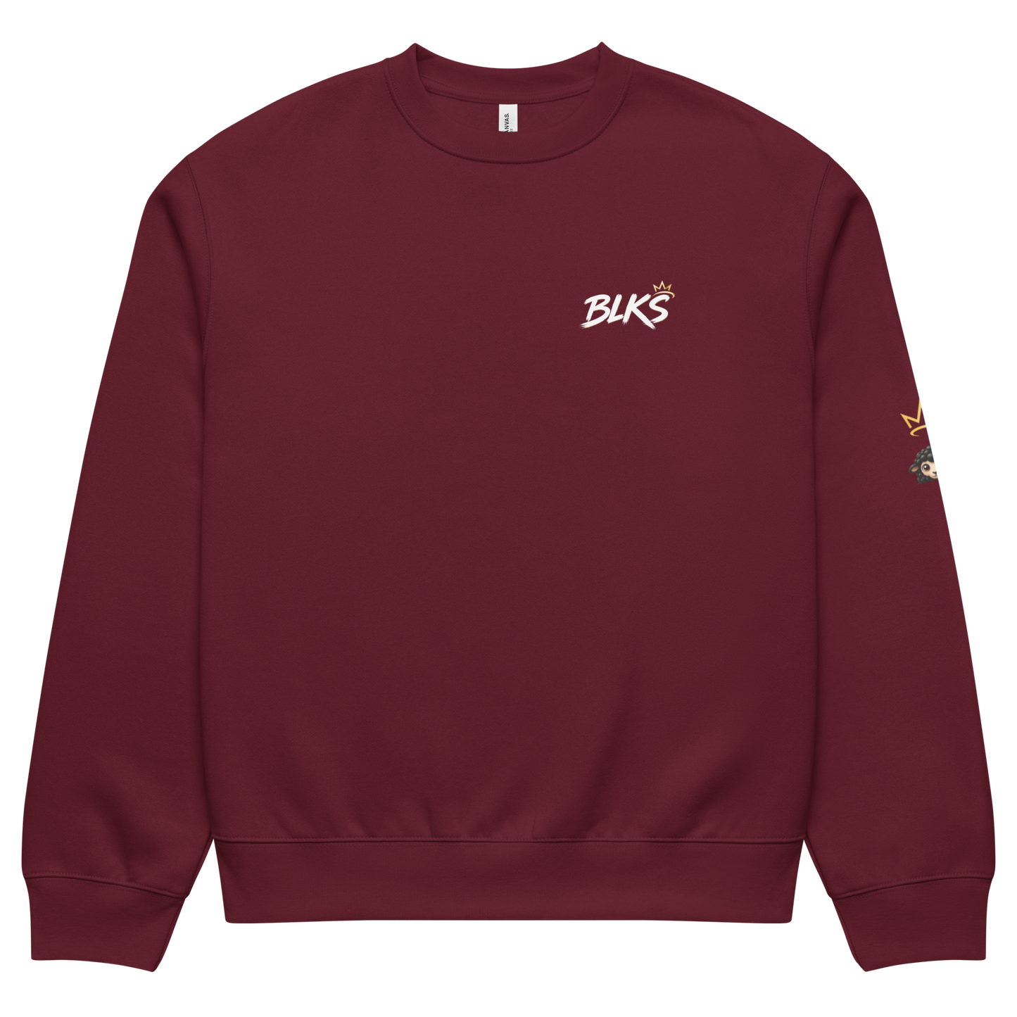 Oversized heavyweight sweatshirt