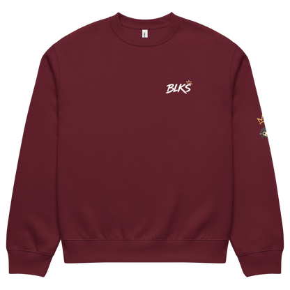 Oversized heavyweight sweatshirt
