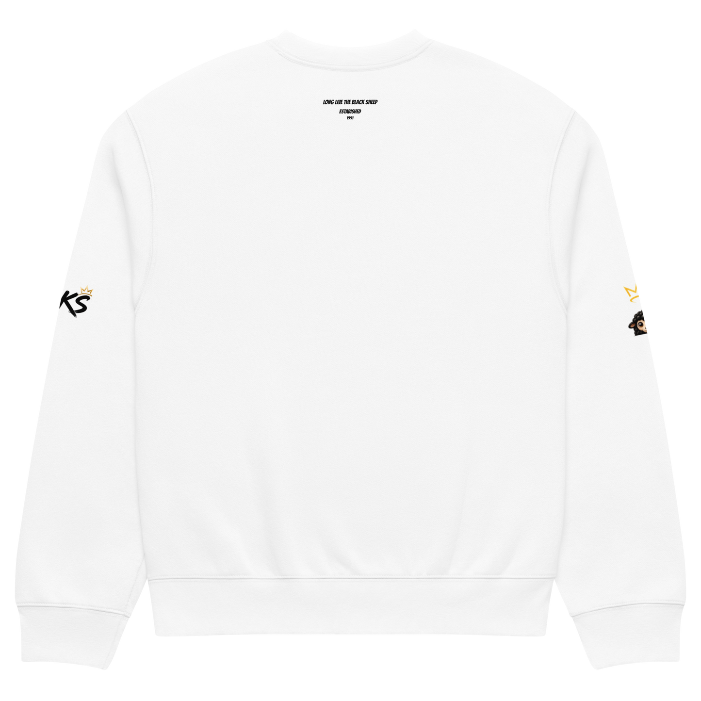 Oversized heavyweight sweatshirt