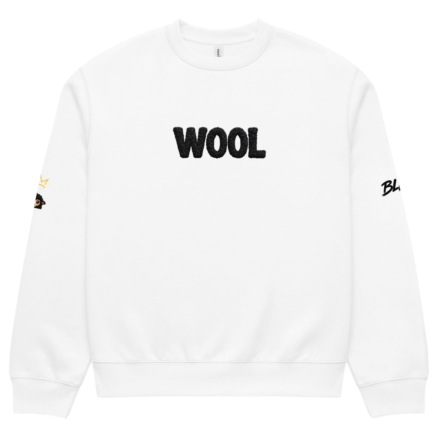 Oversized heavyweight sweatshirt