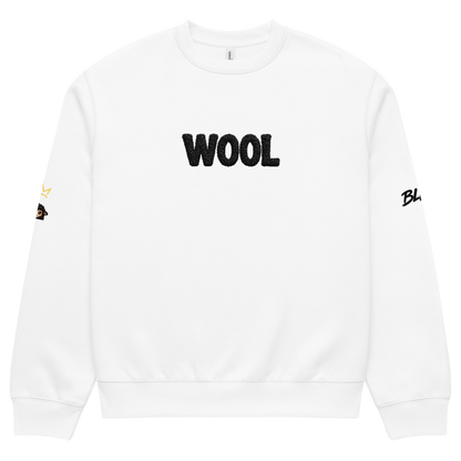 Oversized heavyweight sweatshirt
